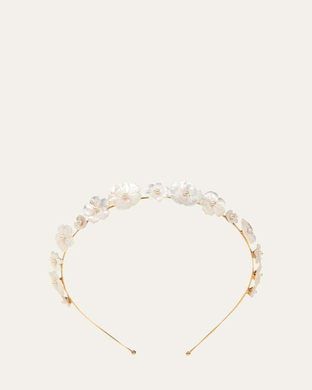Jennette Pearly Skinny Headband